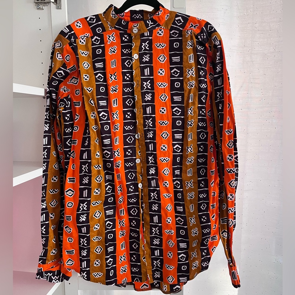 Men’s Long Sleeve Button Down Shirt